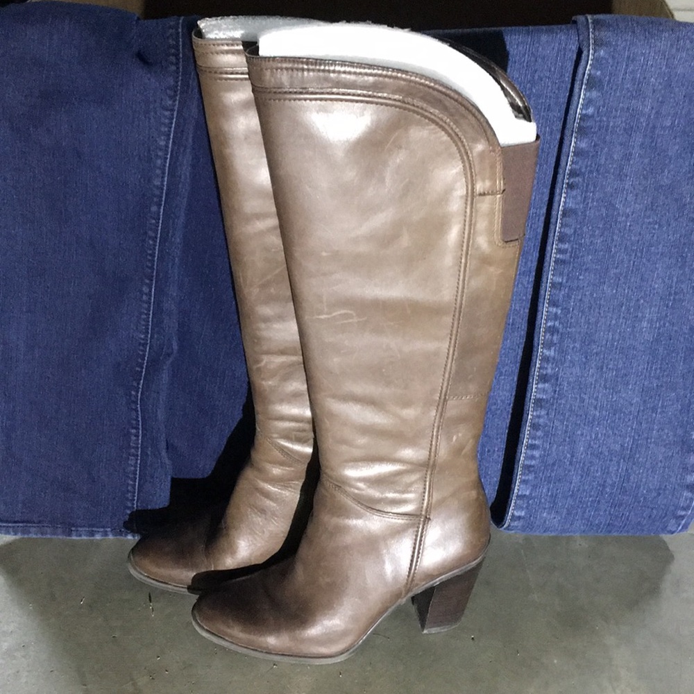 Audrey Brooke Leather Boots